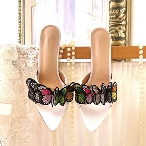 Sold Out ♡ 3D Butterfly Heeled Sandals